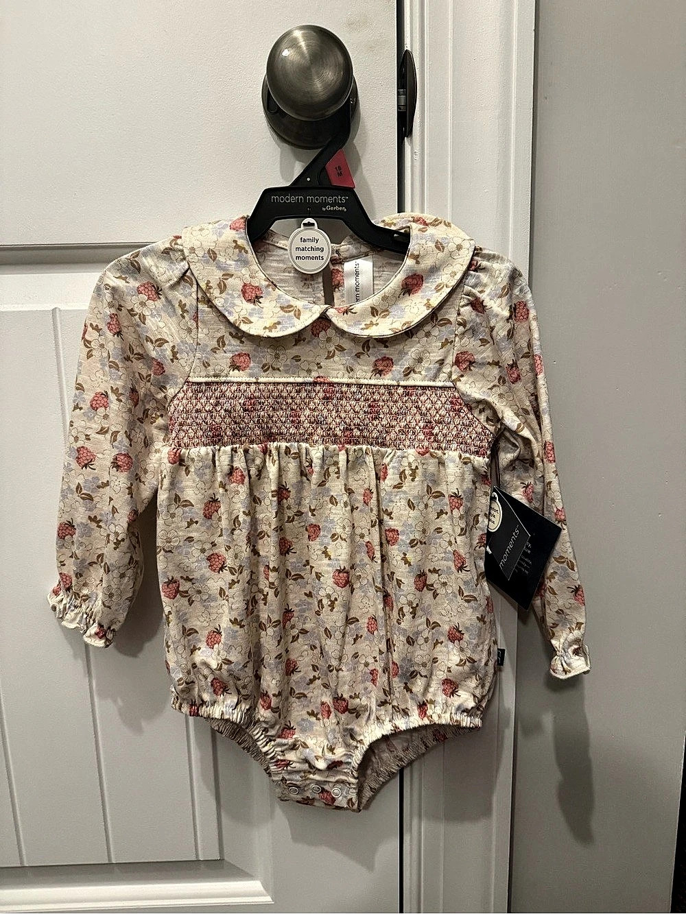 Modern Moments by Gerber Smocked Bubble Romper